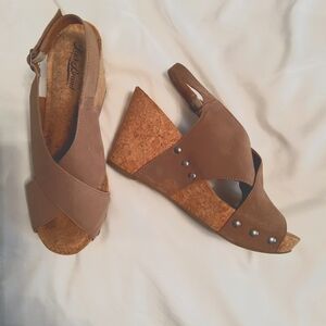 Lucky Brand wedge sandals